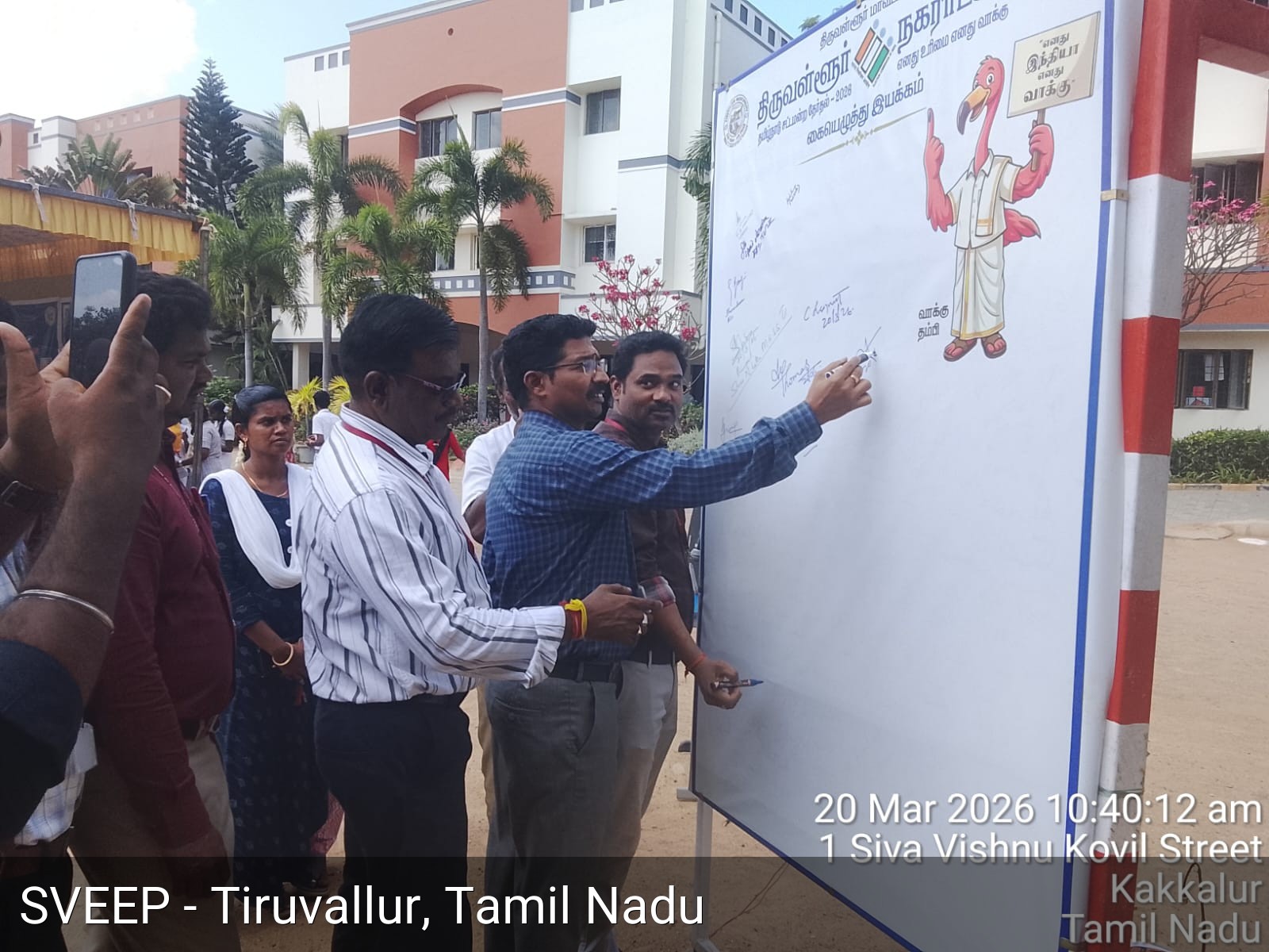 Signature Campaign for Voting